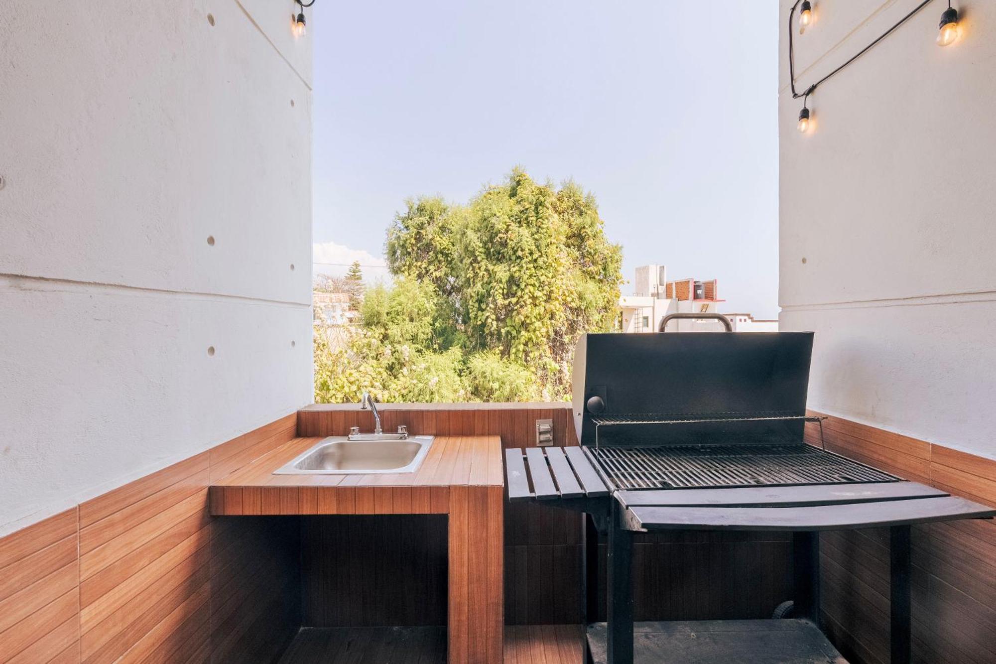 Loft Arte Y Diseno Alberca Climatizada, Amenidades Y Lujo, Terraza Privada Con Asador De Carbon, Cuernavaca Somos Los Unicos Que Te Ofrecemos Para Tu Uso Personal Y Exclusivo 2 Jacuzzis Con Agua Caliente Y Sistema De Hidromasaje Tipo Spa Extérieur photo